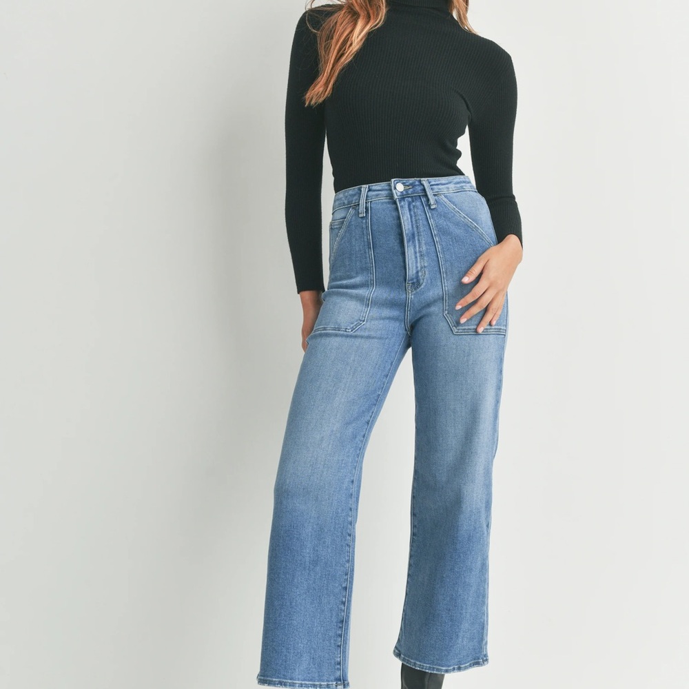 Just Black Women's Flare Jeans 30 (12) - Picture 2 of 13